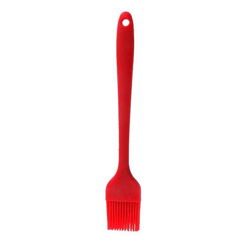 Basting Brush Silicone Pastry Baking Brush BBQ Sauce Marinade Meat Glazing Oil Brush Heat Resistant Kitchen Cooking Tools: Red