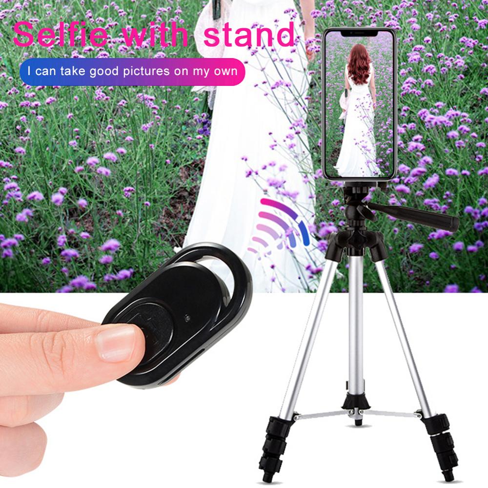 Télécommande de caméra Bluetooth, obturateur de Photo, retardateur, bâton de caméra, libération du téléphone, outils de prise de Selfie