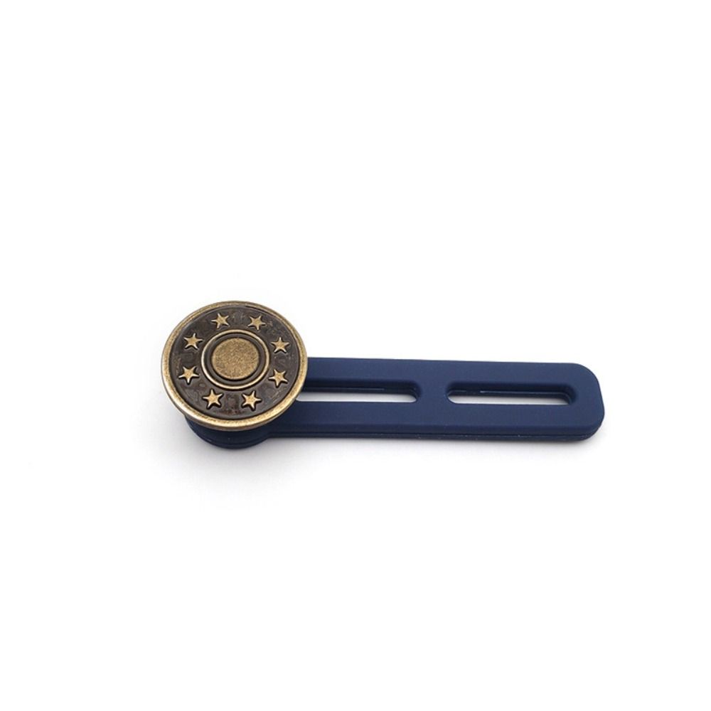 6 pezzi bottoni per cucire Jeans regolabili bottone retrattile pantaloni in metallo Extender Jeans retrattili bottone in vita accessori per cucire: Pistola In Metallo