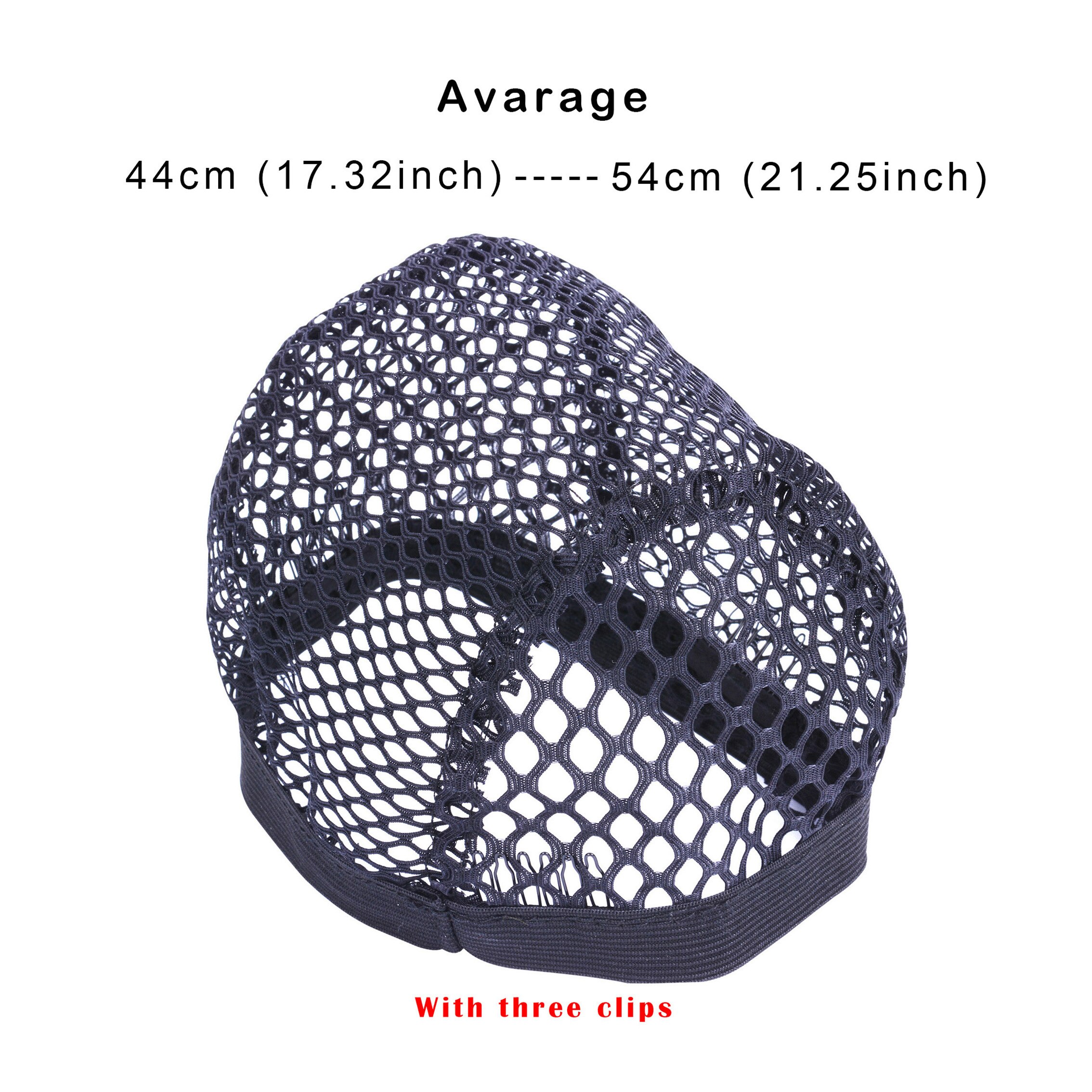 Gorros de malla para el pelo, malla tejida de buena , color negro, gorra de peluca tejida