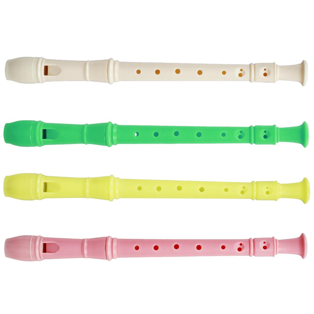 Afneembare & Kleurrijke 8 Gaten Recorder Klarinet Met Cleaning Rod Stick Voor Kinderen