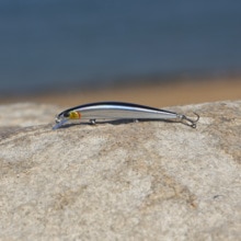 Le fish 100mm 8.5g floating minnow long cast fishing lure tackle Tungsten weight system wobbler crank bait