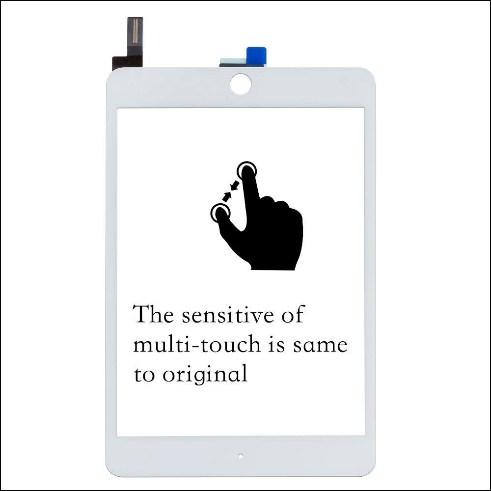 100% Getest Voor Ipad Mini 4 A1538 A1550 Touch Screen Glas Voor Glas Panel Vervanging Met Gehard Glas + Gereedschap