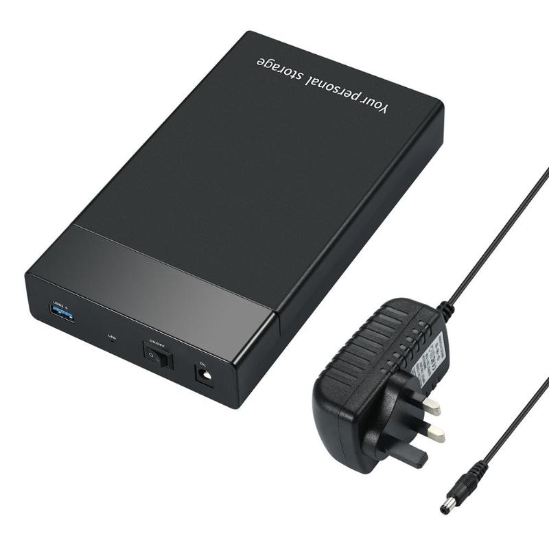 Usb 3.0 to sata iii 2.5 zoll 3.5 zoll festplatte 6 gbit/s externes gehäuse hd ssd hdd-gehäuse für 2.5 " 3.5 " laptop-desktop-festplatte: Vereinigtes königreich