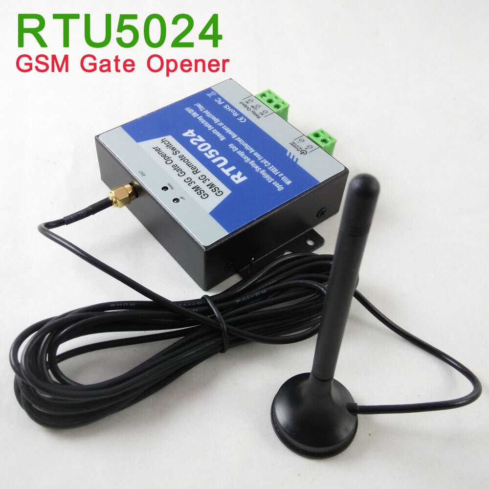 gsm relay sms call remote controller gsm gate opener switch for control home appliance (RTU5024) parking systems