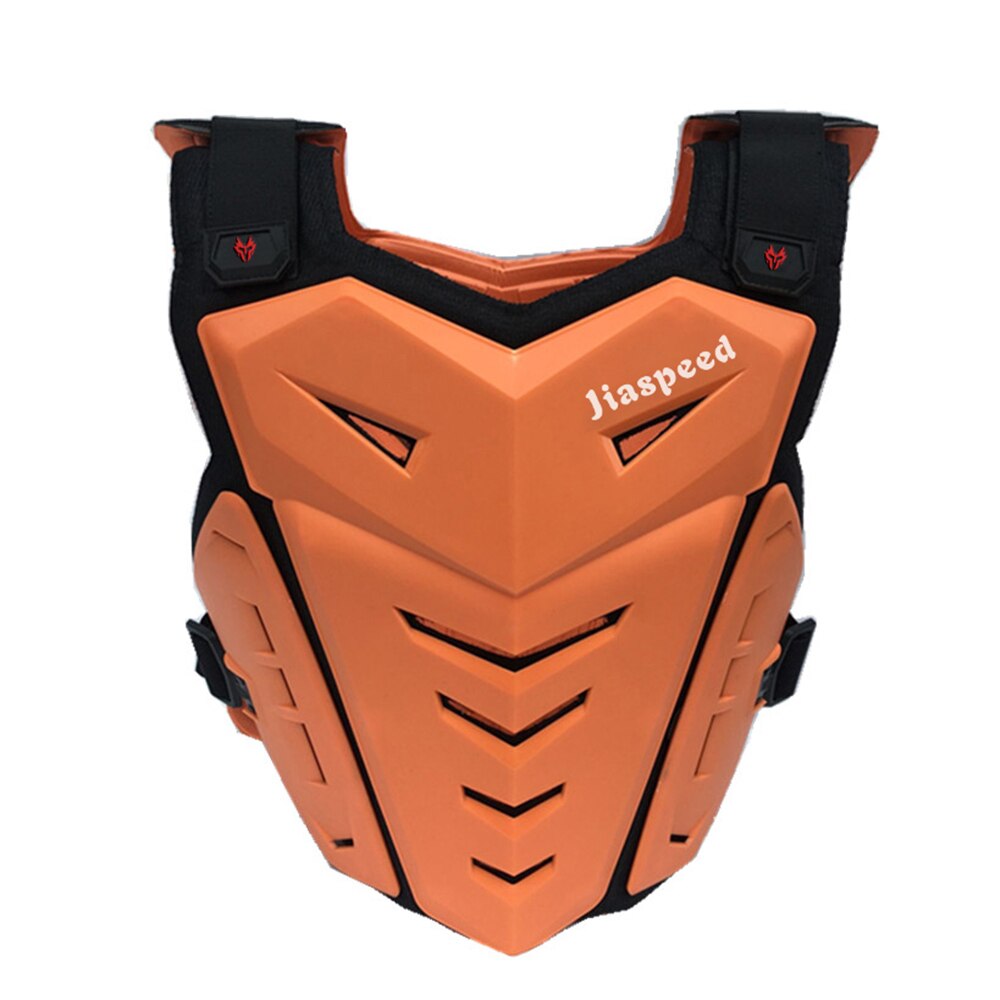 Motorfiets Armor Vest Motorrijden Borst Armor Back Protector Armor Motocross Off-Road Racing Vest: orange