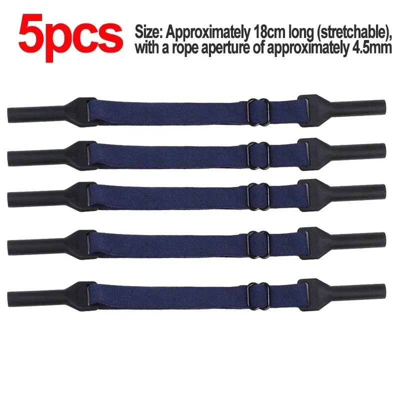 Colors Elastic Glasses Rope for Kid Adults Glasses Strap Change Size Sport Eyewear Strap Non Slip Anti Fixer Glasses Cord: green