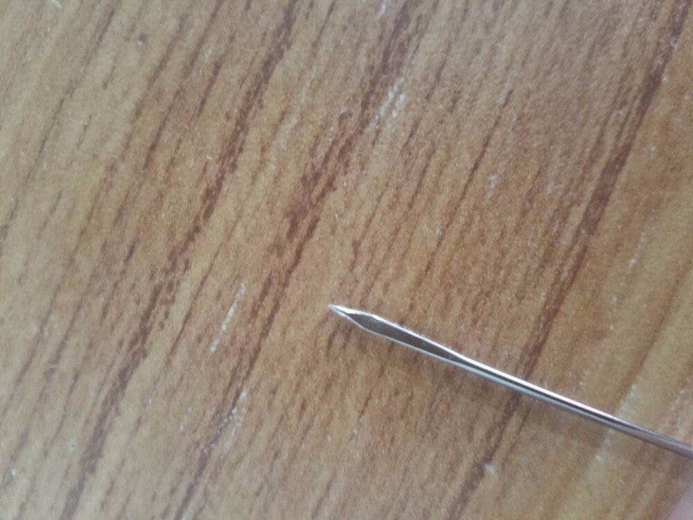 25pcs DIY manual dedicated leather hand stitches triangular needle leather sewing alloy needles