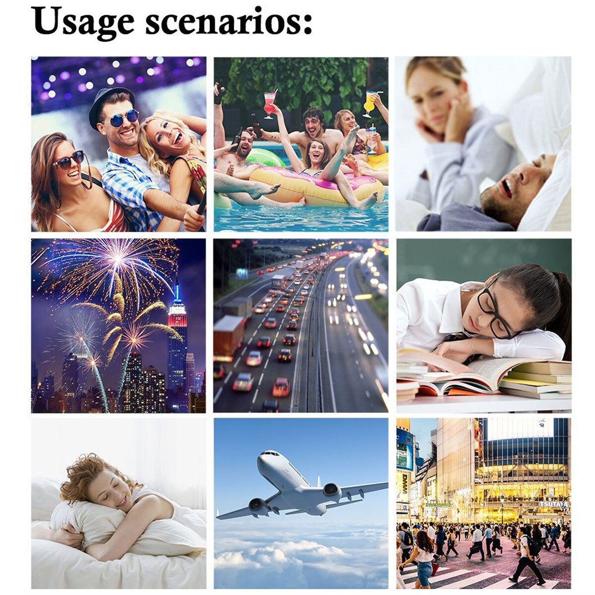 1 Pair Noise Cancelling Hearing Protection Earplugs for Concerts Musician Motorcycles Reusable Silicone Ear Plugs