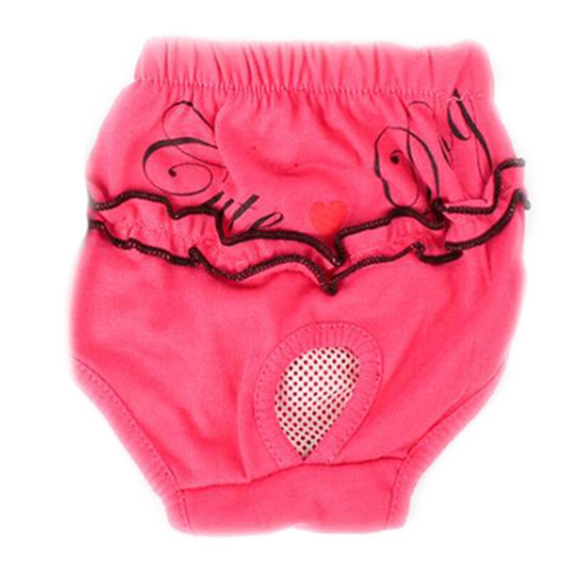 Hund fysiologiske bukser xs-l ble sanitær vaskbar kvindelig hund shorts trusser menstruation undertøj trusser doggyzstyle