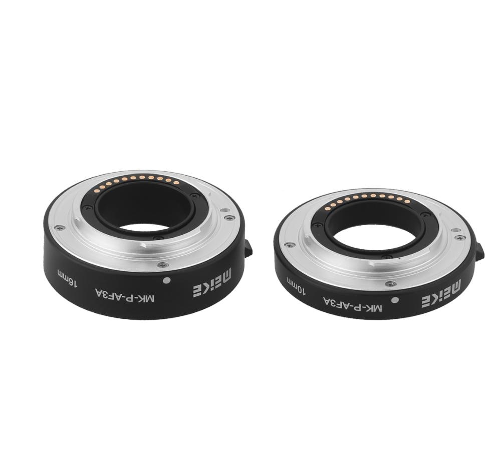 Meike Metalen Macro Autofocus Extension Tube Ring Af Voor Panasonic Olympus M4/3 M43 Mount G2 G3 GH4 GH5 GF3 GF5 GX1 EP1 EP2 EP3