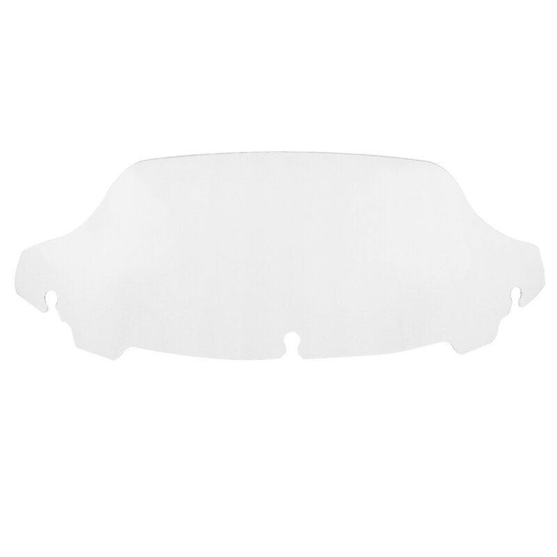 4.5" 7" 10.5" 9 Inch Wave Windshield Fits For Harley Touring Electra Glide Street Glide FLHX FLHXS FLHTK Trike 14-19 Windscreen: 7 inch Clear