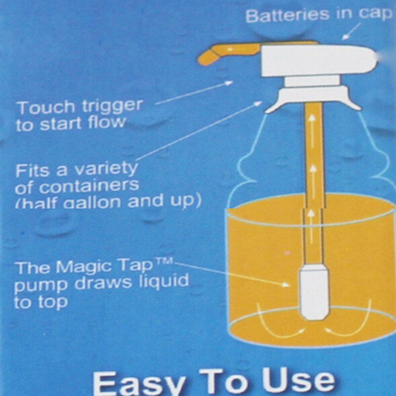 Electric Automatic Water & Drink Beverage Dispenser Magic Tap For Party Outdoor Home Kitchen Tool