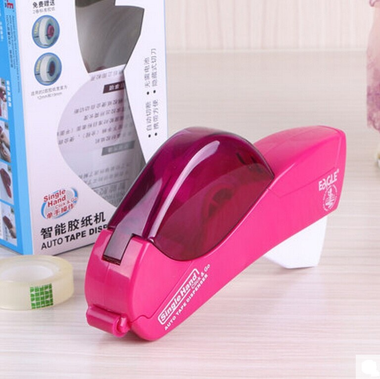 super easy and safe single hand mechanical tape dispenser smart auto tape dispenser Eagle T5165AB