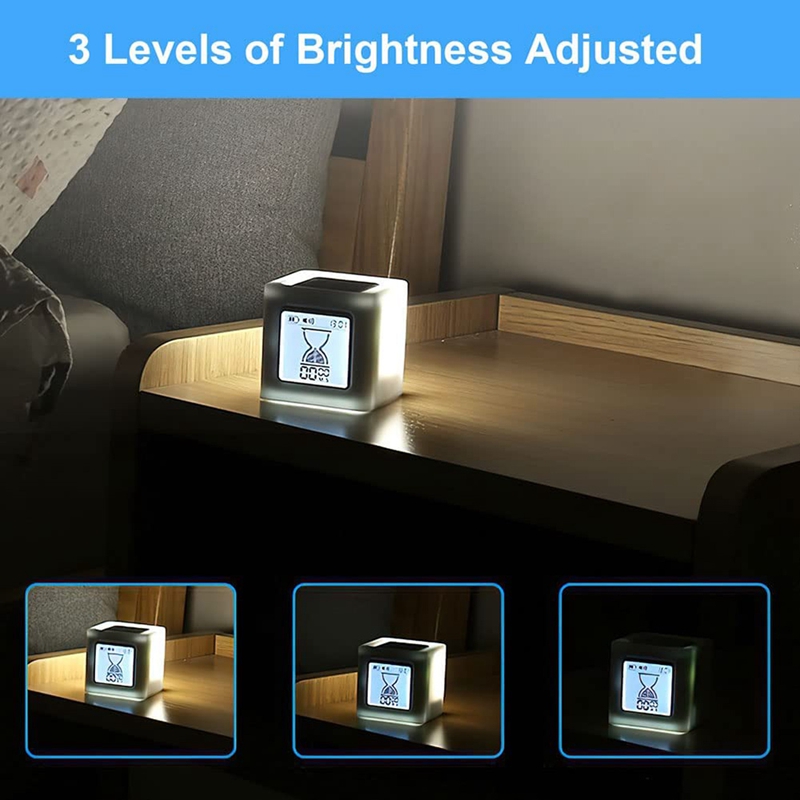 Küche Timer Sanduhr Digital Cube Timer Küche Uhr Nacht Licht Countdown Stoppuhr Zeit Management für Kochen, Etc