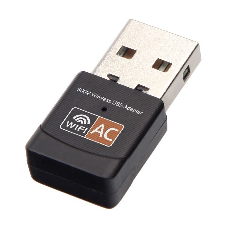 Wireless USB WiFi Adapter Dongle Ethernet USB Wi Fi Receiver External PC Network Card Dual Band 2.4 + 5 Ghz 802.11ac Adaptador: Default Title