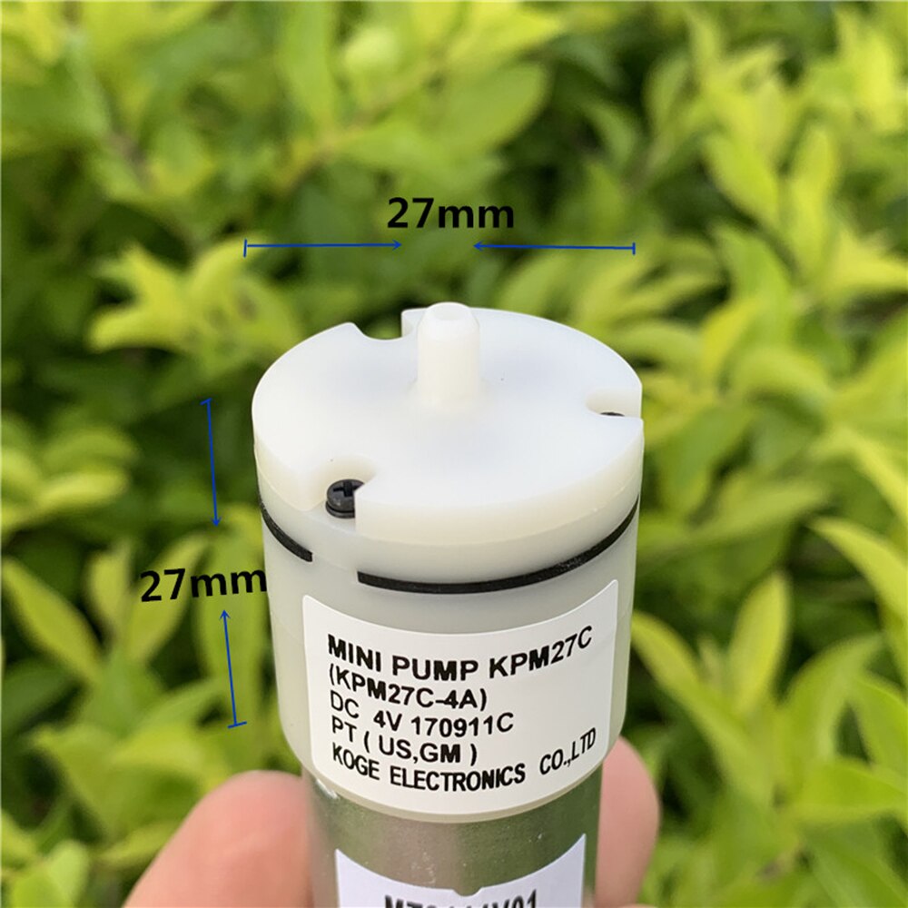 370 Mikro Luftpumpe KPM27 Luft Pumpe 3V-5V Elektronische Blutdruck Monitor Fisch Panzer USB Sauerstoff pumpe