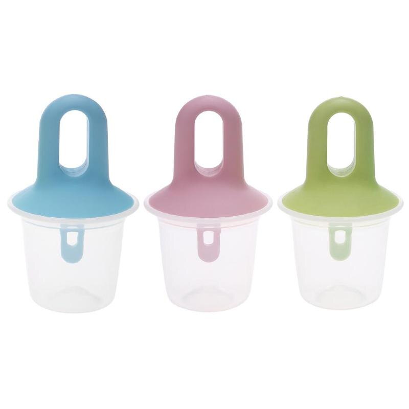 Bricolage bâtons Popsicle classique moule à crème glacée forme ronde plateau fabricant PP gel glace moule Lolly moule cuisine crème glacée cuire outils