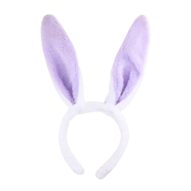 Fancy Dress Costume Bunny Ear Hairband Easter Adult Cute And Comfortable Hairband Rabbit Ear Headband Hair Accessories