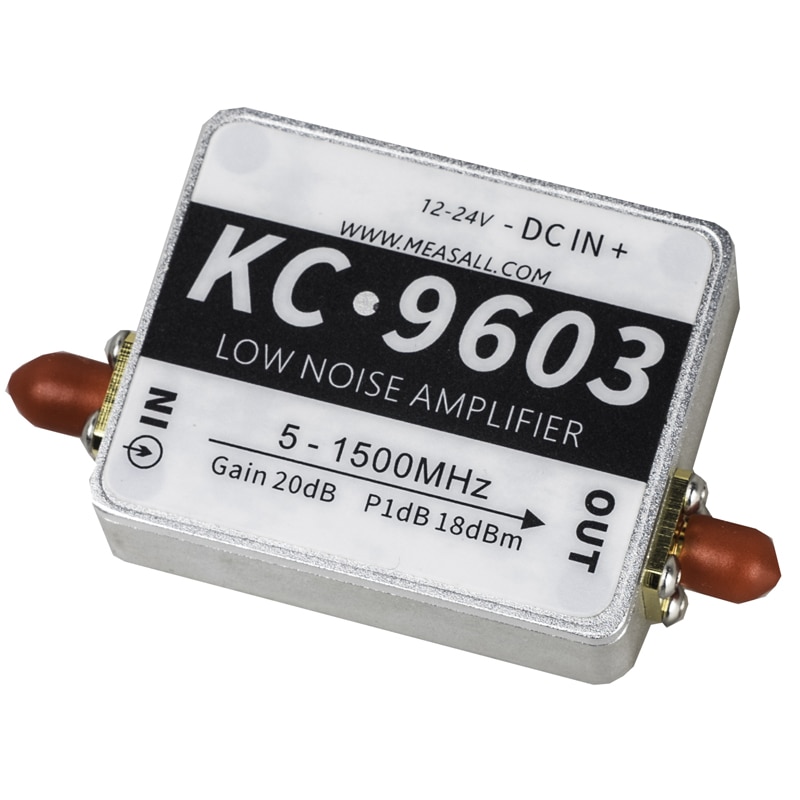 KC9603 1.5G 20dB Low Noise Amplifier LNA 5MHz-1500MHz