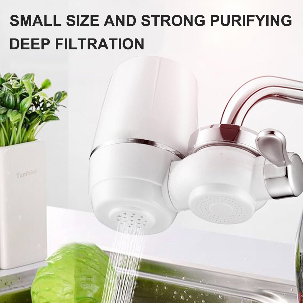 Home Faucet Water Filter System Purifier Kitchen Sink Mount Tap Water Filtration Purifier Cleaner Water Filters Home Chrome