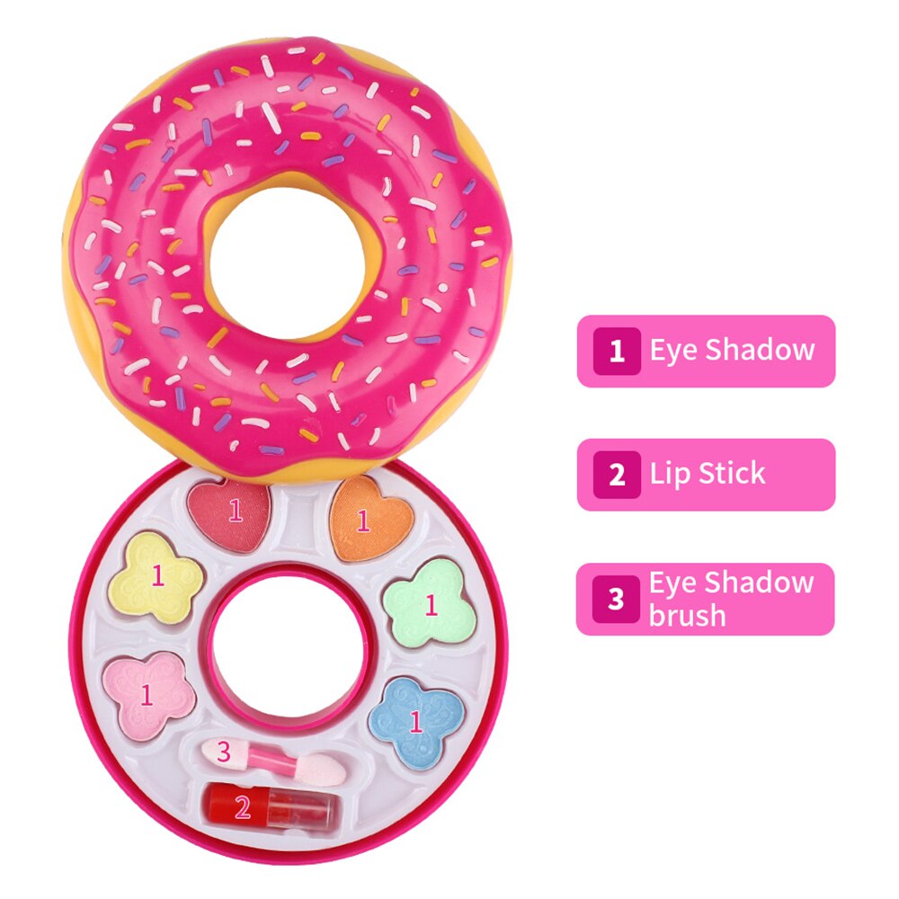 Baby Mädchen Kinder Make-Up Kit Set Prinzessin Pretend Spielen Schönheit Haar Salon Spielzeug Mädchen Weihnachten Geburtstag für kinder make-up: Makeup Kit 3