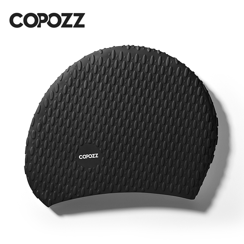Copozz boné masculino esportivo, chapéu para natação em piscina, cabelo longo para mulheres e homens, marca da moda de qualidade