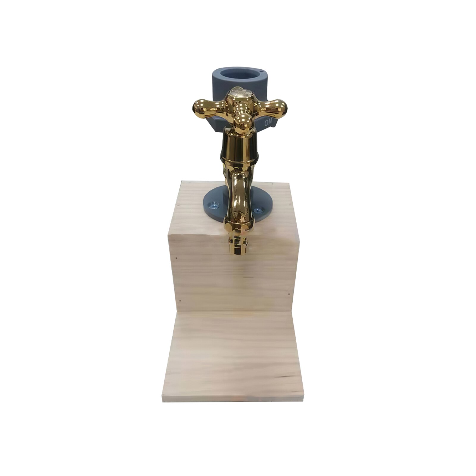 Distributeur de vin en forme de robinet en bois, distributeur d&#39;alcool, carafe à whisky et liqueur, support de robinet de bière, distributeur de Shot pour Bar de fête à domicile: Single Heads