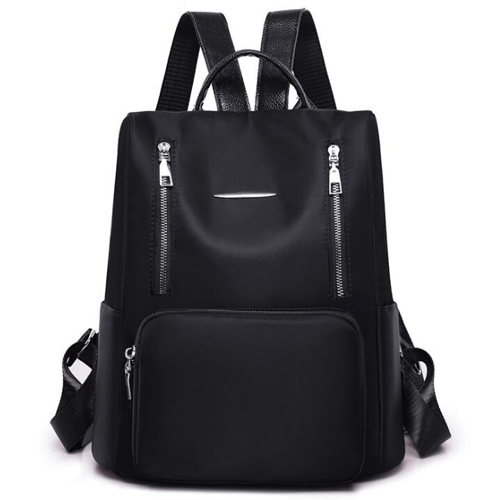 Chuwanglin Multifunction Bagpack for Women Backpack Leather Travel Bag Large capacity Ladies Bag Mochila Mujer Sac a Dos S50408: Black