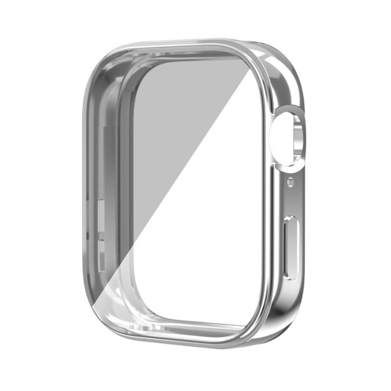 Tempered Glass Watch Cases For Huawei Watch Fit 3 All-Around Screen Protector Hard PC Bumper Watch Case For Huawei Watch Fit3: Clear