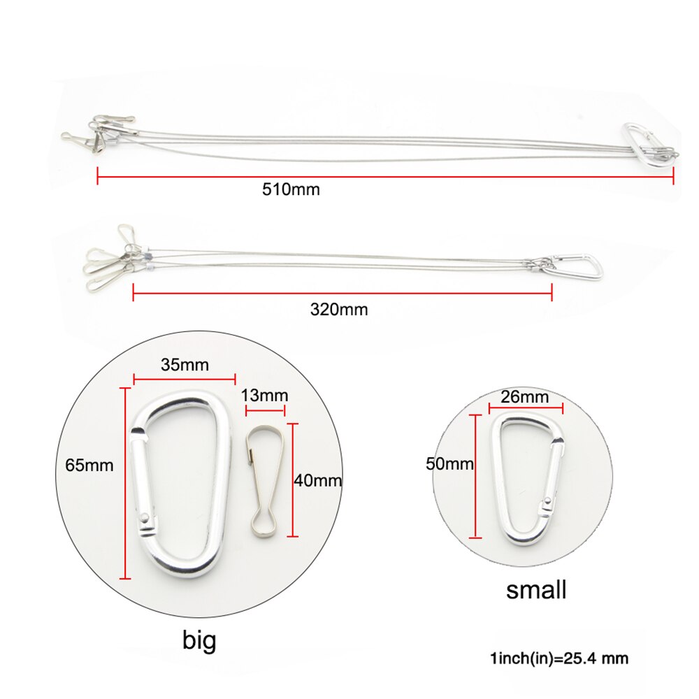 Light Suspension Kit Stainless Steel Hang Rope Hook Galvanized Steel Cable Hanging Lights Grow Light Fixtures 10/15kg 22/33lbs