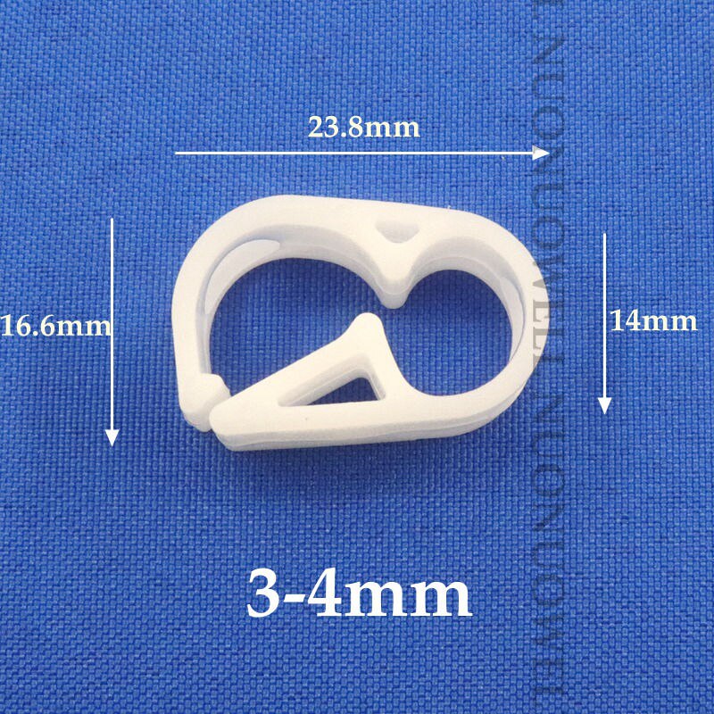 5-20pcs 3~18mm Adjustable PE Plastic Water Stop Clamp Fish Tank Soft Hose Pipe Flow Regulator Control Robert Clamp Switch Damper: Brown / 3/4''
