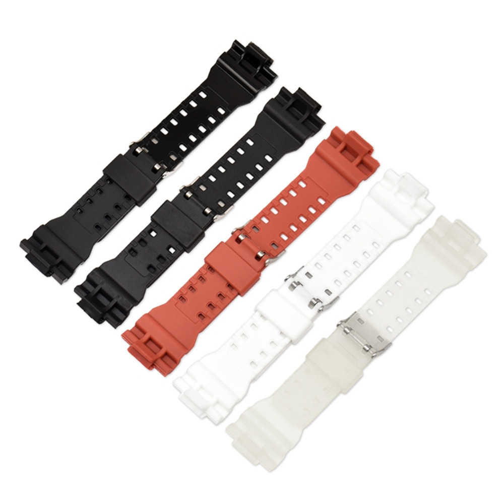 Siliconen Horlogeband voor Casio G-Shock GA-100/110/120/150/200/300 400 700 GD-100/110/120 G-8900 GLS-100 Sport Band Armband