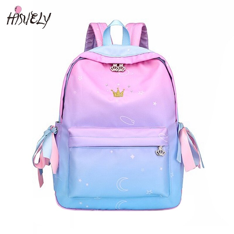 neue frauen Rucksack Schule Netter Kinder taschen für Mädchen Grundschule Buch Tasche Schule Taschen Druck Rucksack