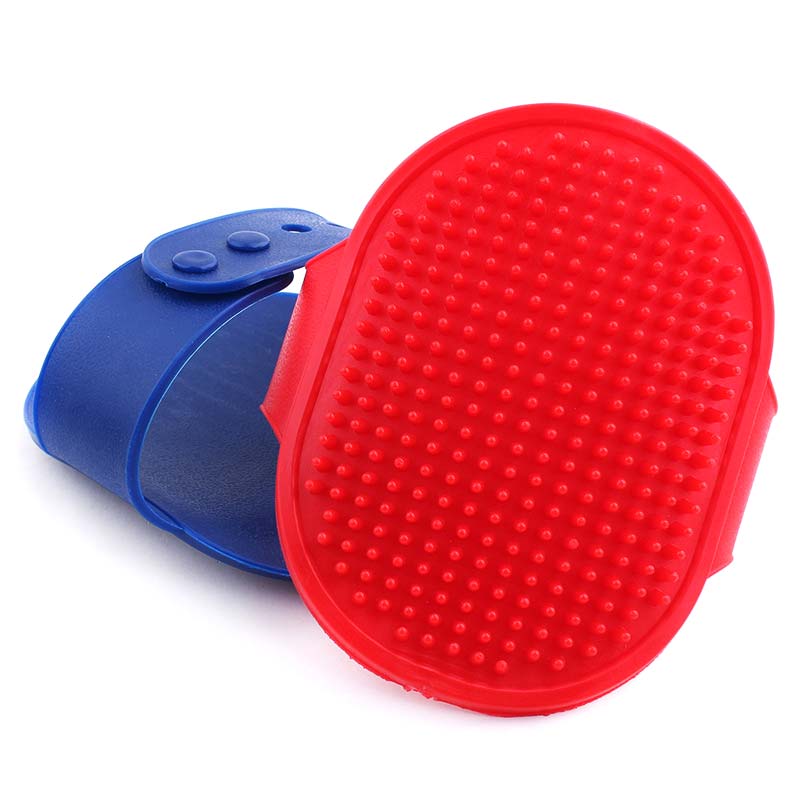 Soft Rubber Pet Brush Glove Hair Grooming Bathing Cleaning Massage Handy Dog Cats Comb Supplies J2Y