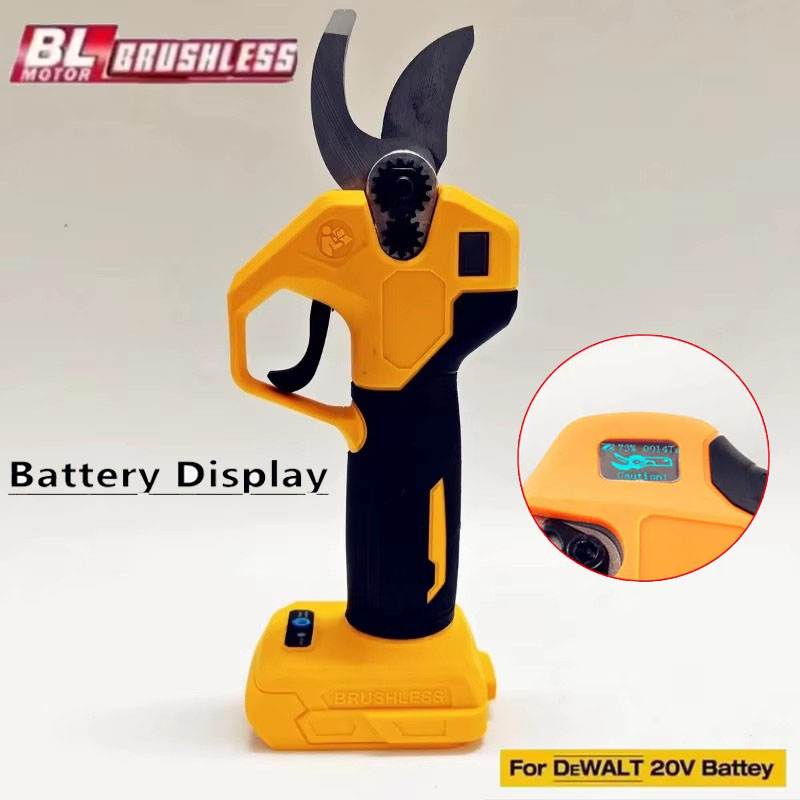 Tijeras eléctricas con batería Dewalt de 20V y 18V, podadora inalámbrica, cortador de ramas, herramientas eléctricas de poda para jardín