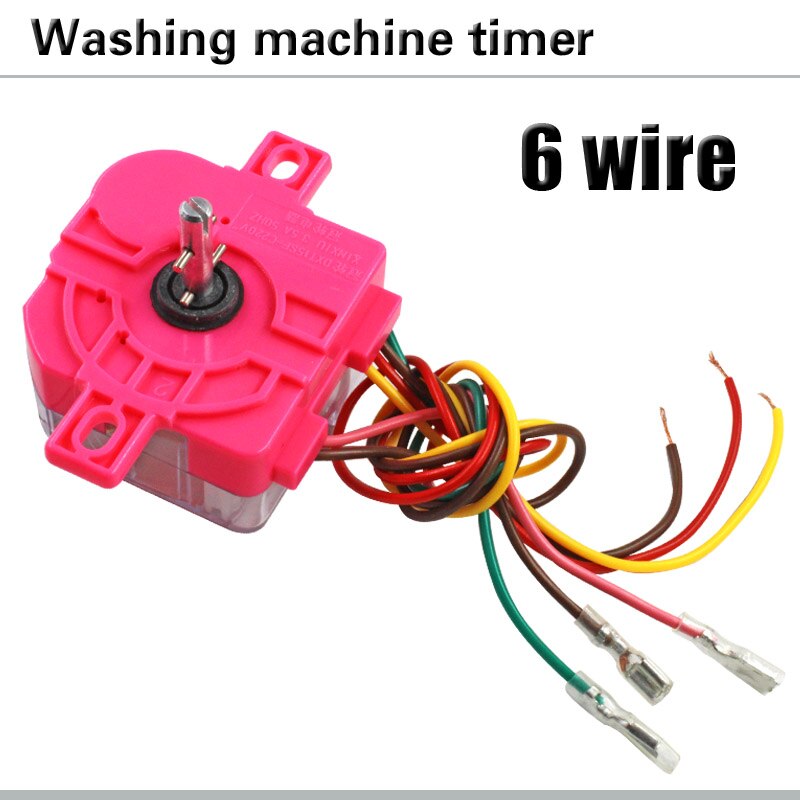 Washing machine timer 6 line 180 degree timing switch semi-automatic double cylinder washing machine spare parts
