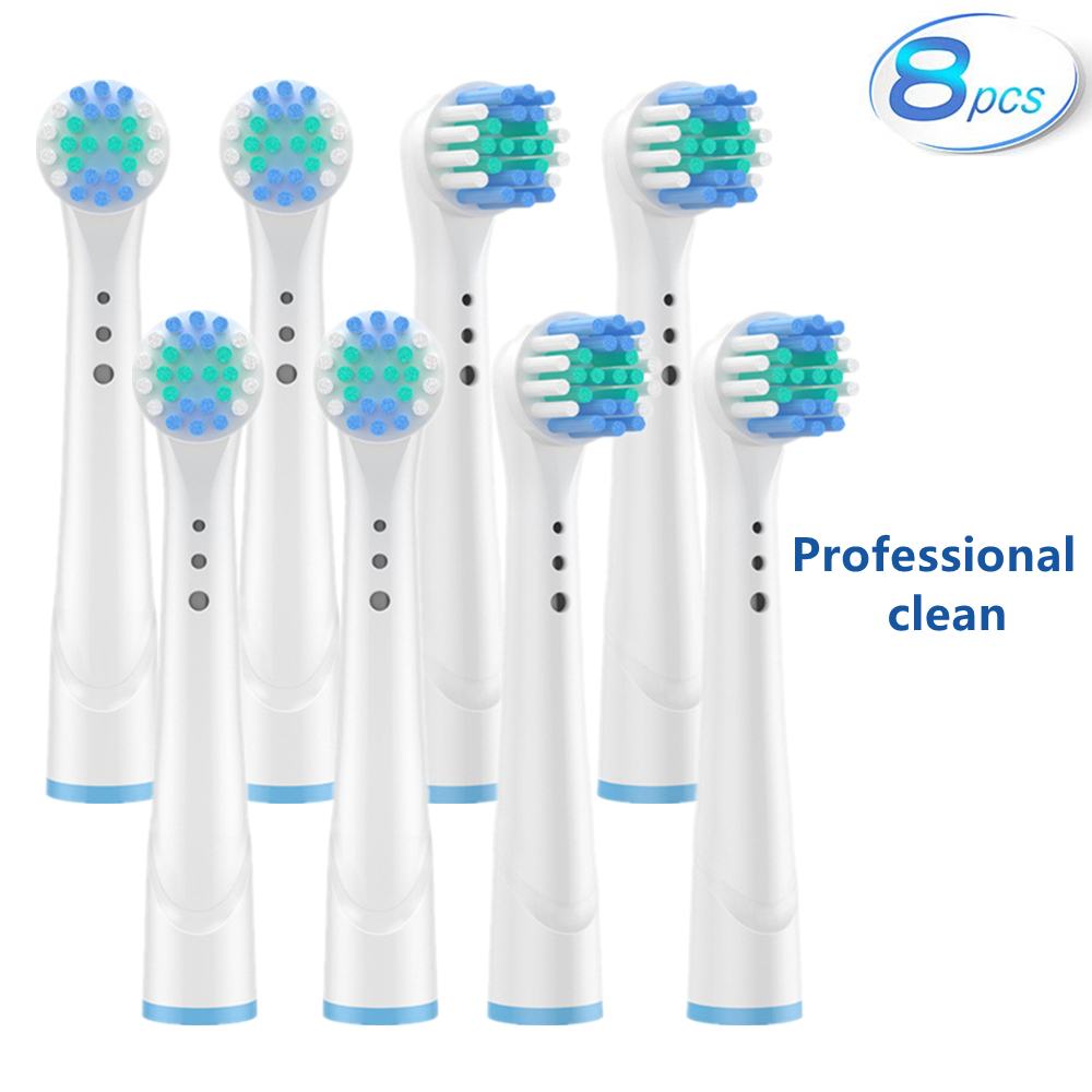 Boquillas para cabezal de cepillo de dientes Braun Oral B, limpieza sensible Sensi, cuidado de goma ultrafino: YELLOW