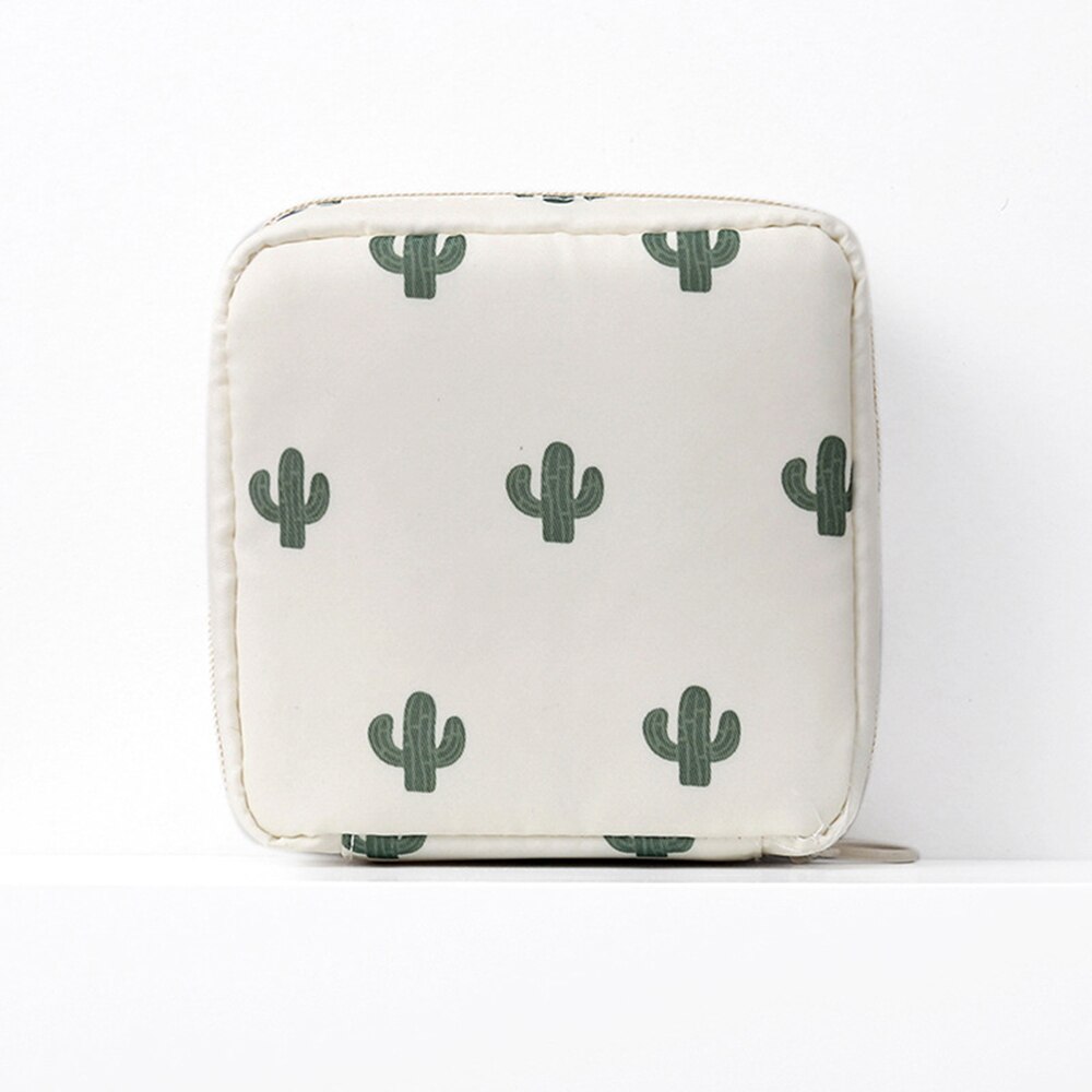 Opbergtas Organizer Hoofdtelefoon Case Sanitaire Credit Kaarthouder Meisje Maandverband Zak Servet Handdoek Portemonnee Cosmetica: 8