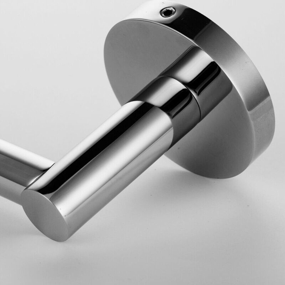 Brakit – porte-rouleau mural chromé de 180mm, support moderne pour toilettes et salles de bains