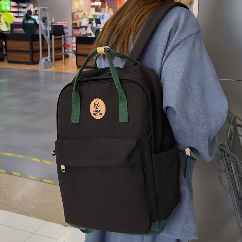 Mochila bonita de nailon para mujer, morral escolar Kawaii de viaje, ideal para estudiantes