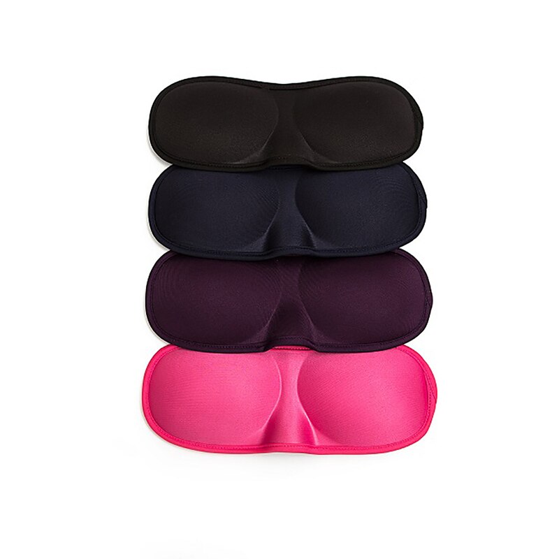 3D Ultra-tela suave y transpirable visera mascarilla para dormir de viaje portátil dormir resto ayuda ojo máscara cubierta parche de ojo máscara de dormir