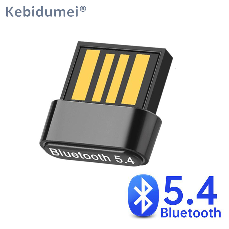 5.4 5.3 USB Bluetooth Adapter Wireless Dongle Adapters Support Computer Laptop For Windows 11/10/8.1 Audio Transmitters Receiver