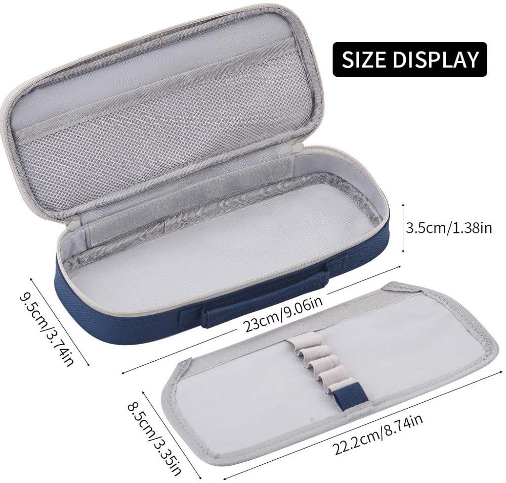 Trousse Scolaire - AMOUNE - Extensible - Grande Capacité - Rose - Organisateur Papeterie - Beaux-Arts Et Loisirs Créatifs