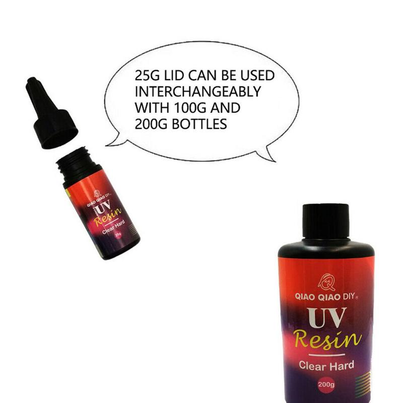 DIY Hard Jewelry Making UV Glue Rubber Thin Transparent Model Craft Resin Dipping UV Accessories Epoxy L1Y6