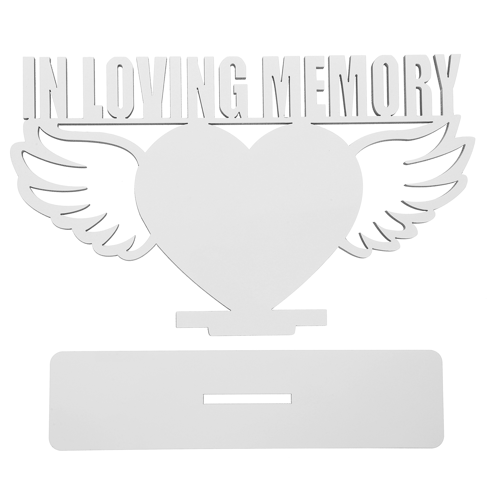 Sublimation Blank Photo Frame Sublimation Photo Frame Blank Picture Frame Desktop Ornament Sublimation Angel Photo Frame