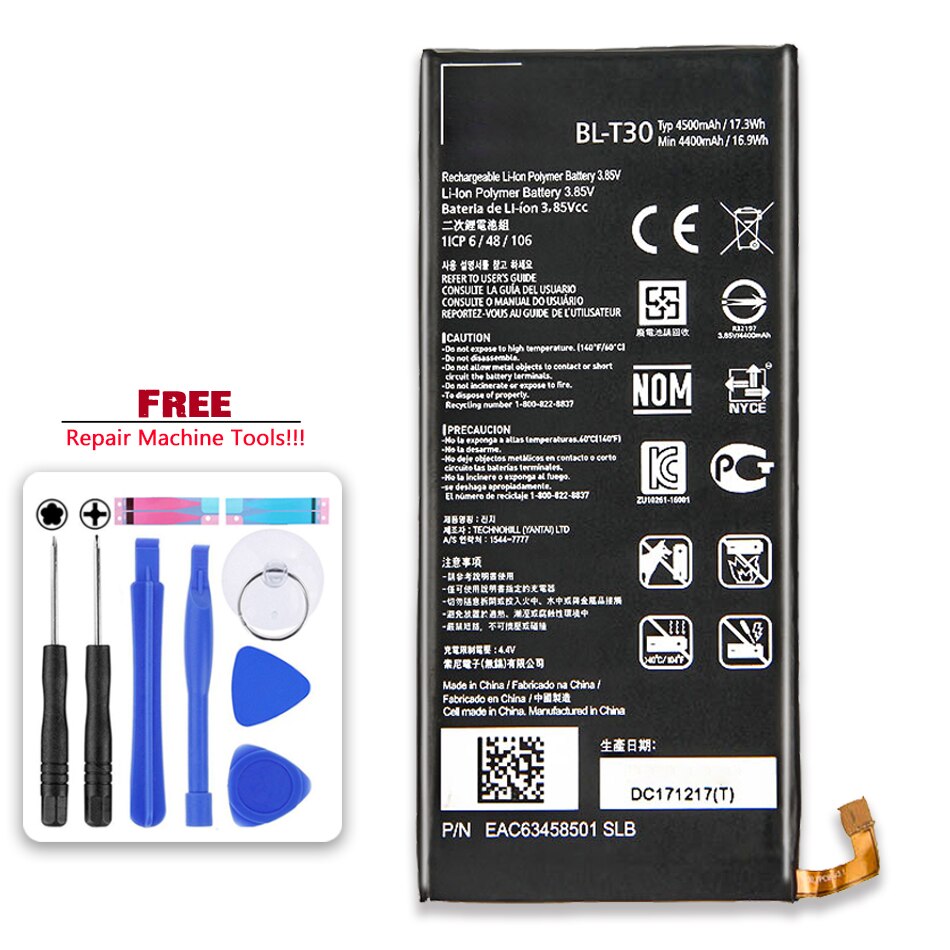 BL-T30 Batterij Voor Lg X Power 2 Ii Power2 L64VL M320F M320N M322 L63BL K10 Power M320 M320DSN M320TV MLV7N bateria