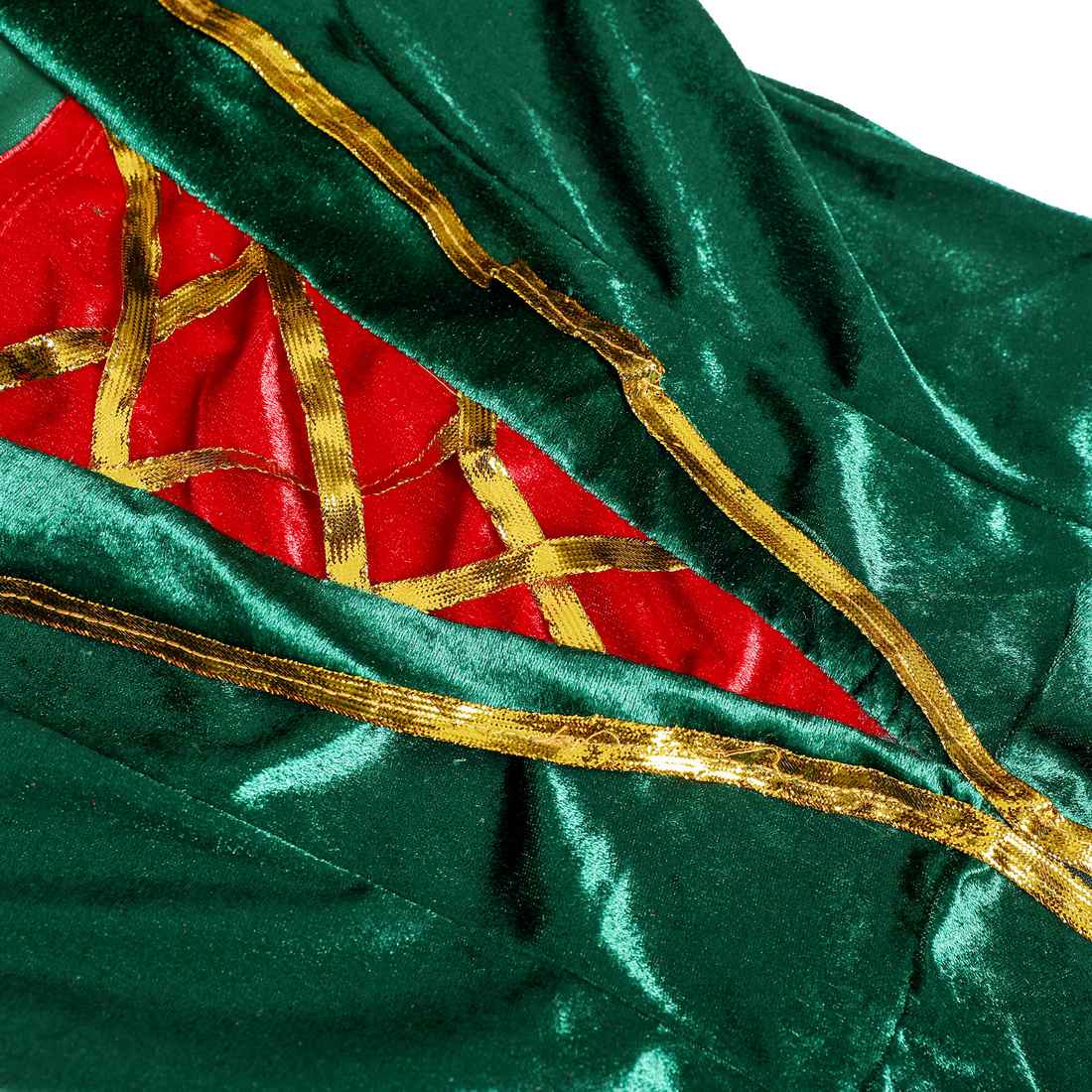 Adult Christmas Costume Green Xmas Elf Santa Claus Couple Cosplay Carnival Macot Party Men Women Couple Suit Christmas