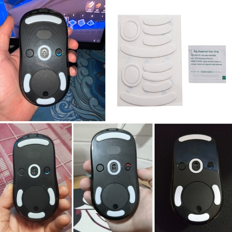 R9JA Mouse Skates Pads 2Pack Rounded Curved Edges ... – Grandado