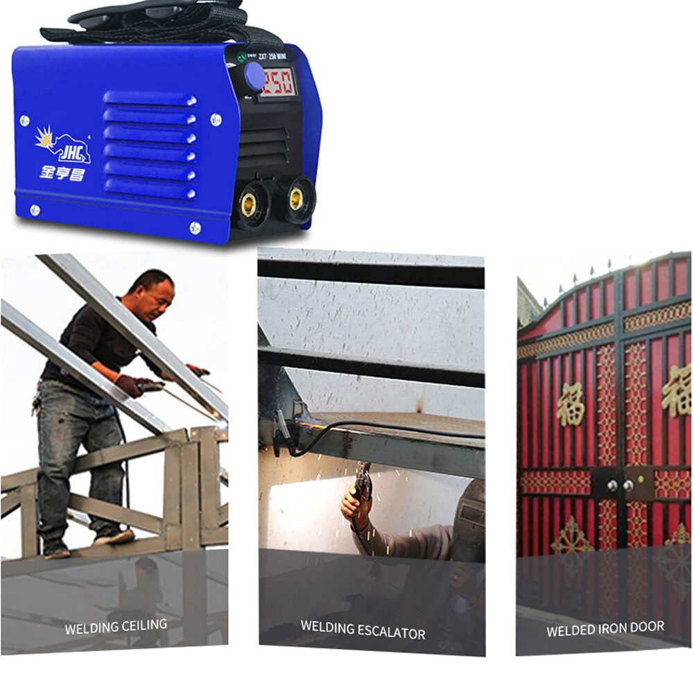 ZX7-250 20-250A Portable Welding Machine Household Mini Electric IGBT Digital Soldering Welding Equipment Current Adjustable